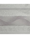 Ręcznik bawełna 50x90 Sylwia 2 srebrny Eurofirany 