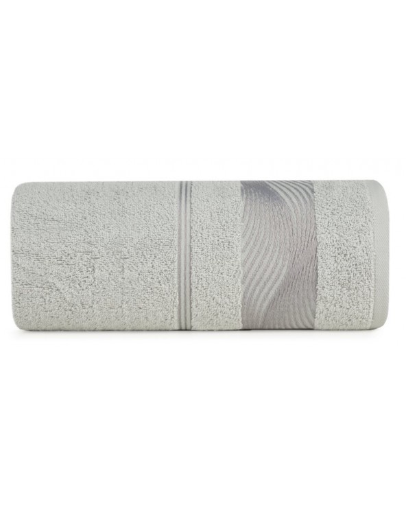 Ręcznik bawełna 70x140 Sylwia 2 srebrny Eurofirany Ręcznik bawełna 70x140 Sylwia 2 srebrny Eurofirany