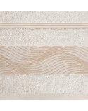 Ręcznik bawełna 70x140 Sylwia 2 kremowy Eurofirany 
