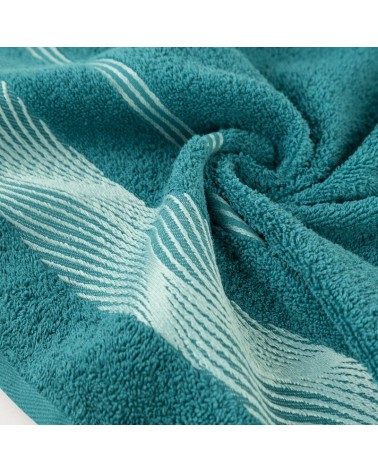 Ręcznik bawełna 50x90 Sylwia 2 turkusowy Eurofirany 