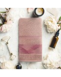 Ręcznik bawełna 70x140 Sylwia 2 pudrowy Eurofirany 