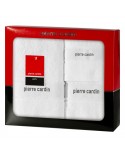 Ręcznik bawełna 30x50 + 50x90 + 70x140 kpl 3 szt Pierre Cardin Nel biały Eurofirany