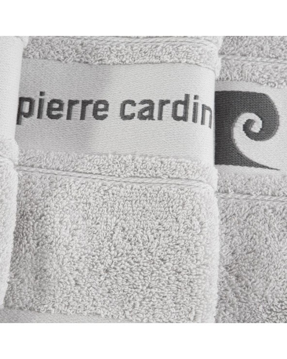 Ręcznik bawełna 30x50 + 50x90 + 70x140 kpl 3 szt Pierre Cardin Nel srebrny Eurofirany Ręcznik bawełna 30x50 + 50x90 + 70x140 kpl 3 szt Pierre Cardin Nel srebrny Eurofirany