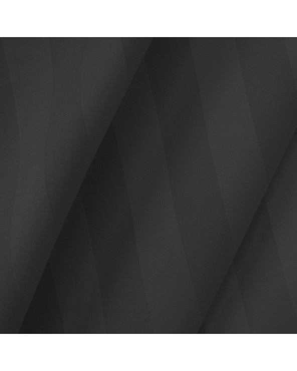 Poszewka bambusowa 70x80 + listwa Stripe Black Darymex