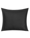 Poszewka bambusowa 70x80 + listwa Stripe Black Darymex