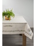 Obrus 140x180 Cho 1222 naturalny Eurofirany 