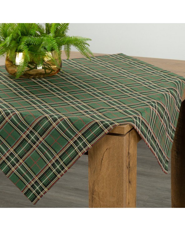 Obrus 85x85 Look zielony Eurofirany