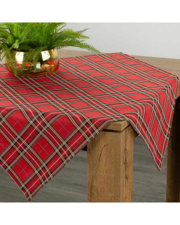 Obrus 85x85 Look czerwony Eurofirany Obrus 85x85 Look czerwony Eurofirany