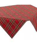 Obrus 85x85 Look czerwony Eurofirany