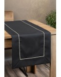 Bieżnik 40x140 Karin czarny Eurofirany