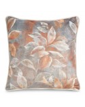 Poszewka velvet 45x45 popielata/ceglasta Anele Eurofirany 