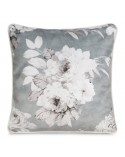 Poszewka velvet 45x45 Ginebra popielata Eurofirany