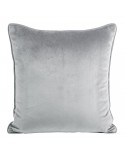 Poszewka velvet 40x40 Mel 2 granatowa/srebrna Eurofirany 