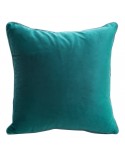 Poszewka velvet 40x40 Mel ciemnoturkusowa/morska Eurofirany 