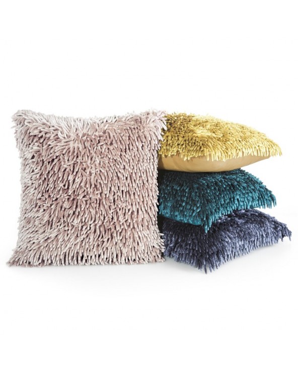 Poszewka 40x40 Shaggy granatowa Eurofirany 