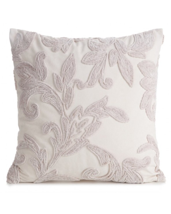 Poszewka velvet 45x45 Verso kremowa Eurofirany