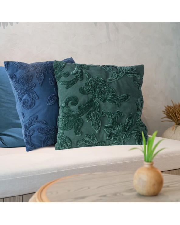 Poszewka velvet 45x45 Verso kremowa Eurofirany