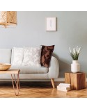 Poszewka velvet 45x45 Verso kremowa Eurofirany
