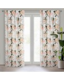 Zasłona 135x270 Rose biała/różowa Eurofirany 