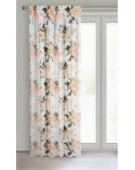 Zasłona 135x270 Rose biała/różowa Eurofirany 