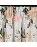 Zasłona 135x270 Rose biała/różowa Eurofirany 