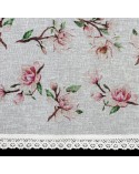 Zazdrostka 150x60 Ari biała/różowa Eurofirany 