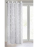Firana 140x250 Capri biała/srebrna Eurofirany 