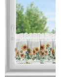 Zazdrostka 150x30 Helia biała/żółta Eurofirany 