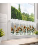 Zazdrostka 150x30 Helia biała/żółta Eurofirany 