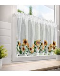 Zazdrostka 150x60 Helia biała/żółta Eurofirany 