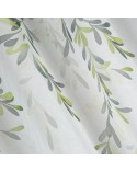 Firana 140x250 Lea biała/zielona Eurofirany 