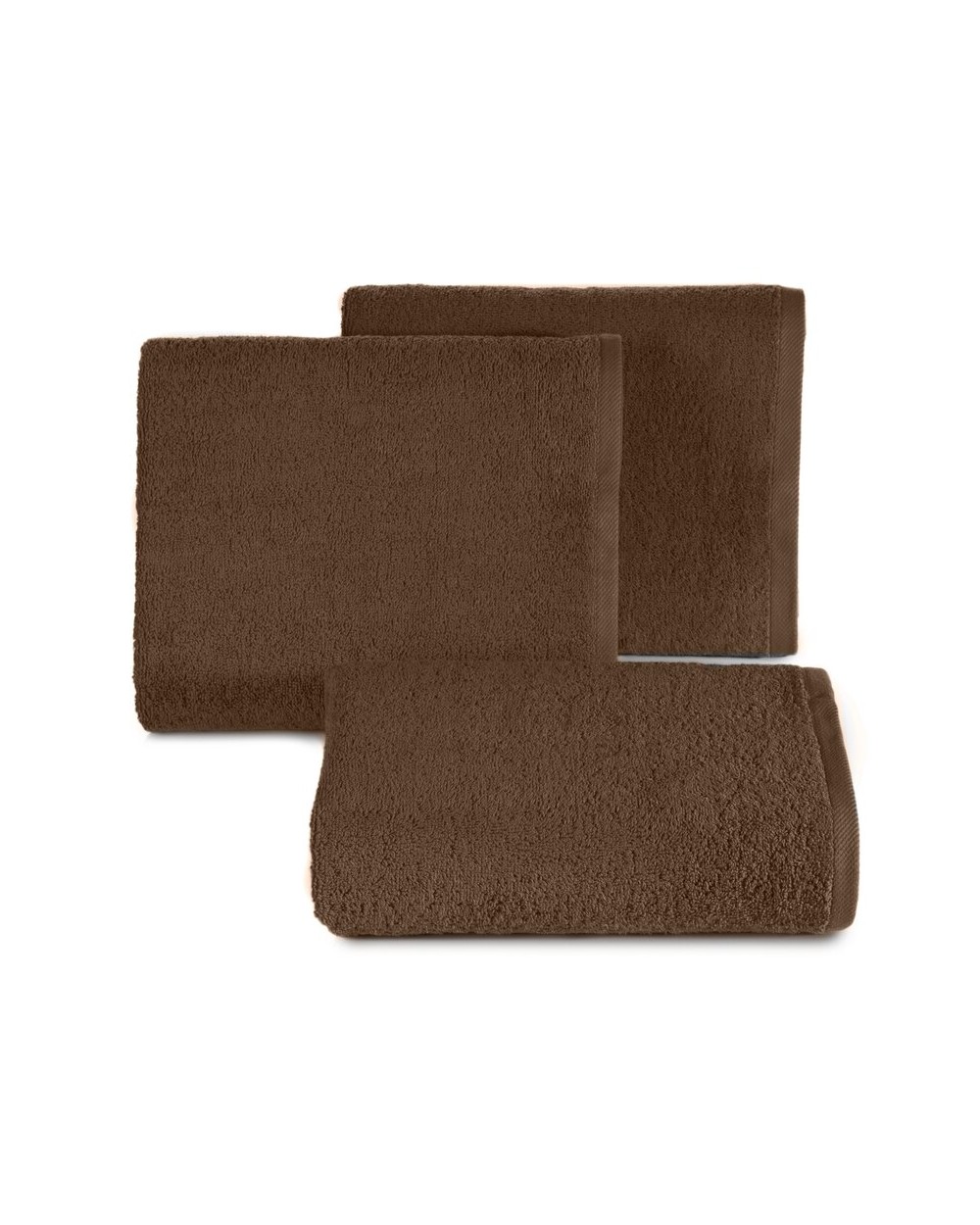 Ręcznik bawełna 30x50 Gładki 2 brązowy Eurofirany 