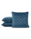 Poduszka velvet 50x50 Velvet 28 granatowa Eurofirany 
