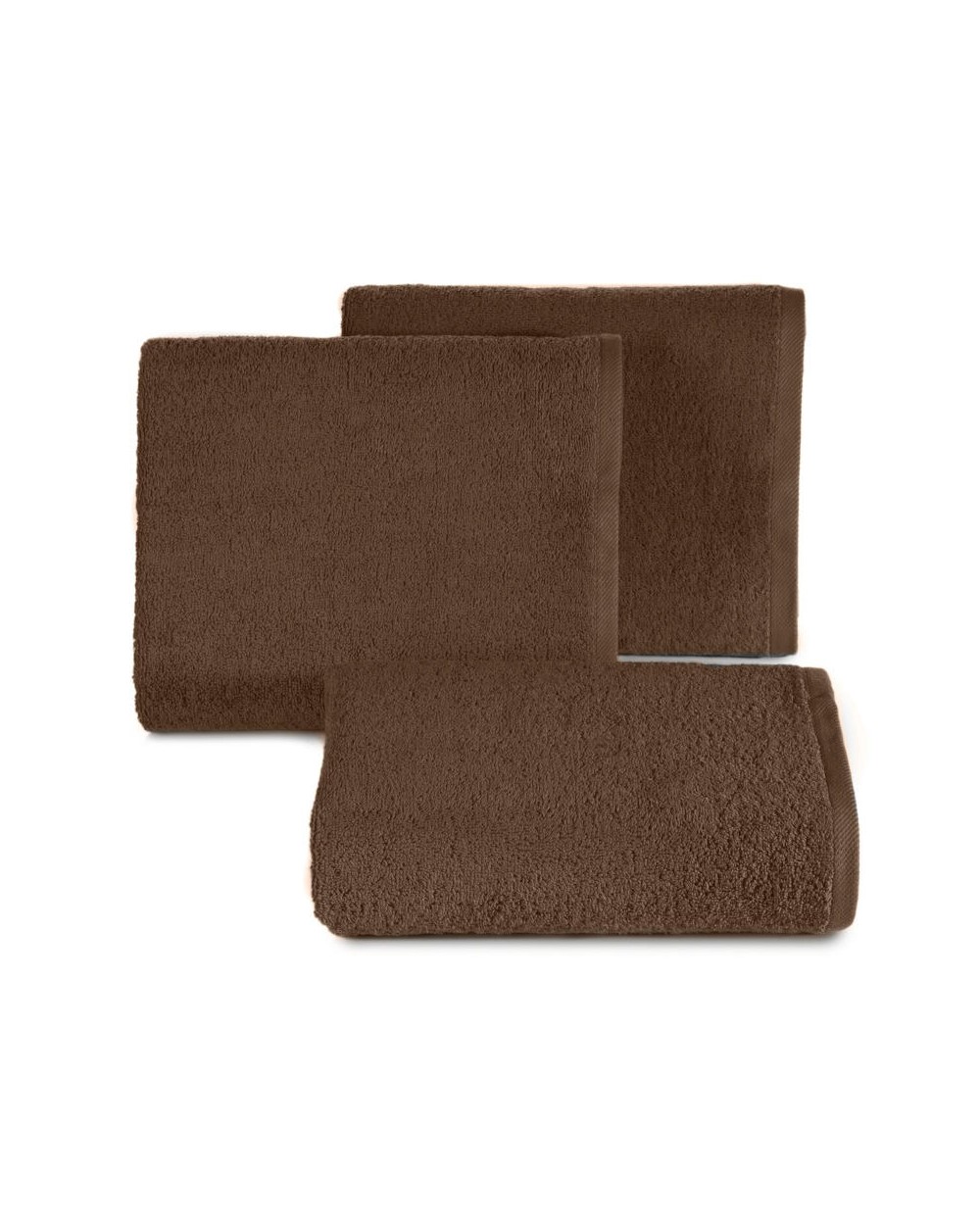Ręcznik bawełna 50x90 Gładki 2 brązowy Eurofirany