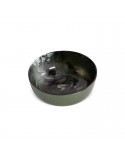Misa dekoracyjna 16x16x6cm Saba/01 zielona/staloway Eurofirany 