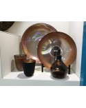 Misa dekoracyjna 15x15x7cm Lea/01 czarna Eurofirany 