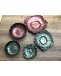 Misa dekoracyjna 21x21x7cm Nikol 1/1 zielona Eurofirany 