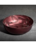Misa dekoracyjna 27x27x9cm Nikol 2/1 burgundowa Eurofirany 