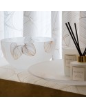 Misa dekoracyjna 25x13cm Blanca 5/1 biała/złota Eurofirany 