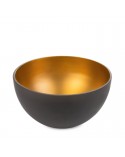 Misa dekoracyjna 25x15cm Alisma 4/1 brązowa/złota Eurofirany 