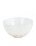 Misa dekoracyjna 25x15cm Luna 3/1 biała/złota Eurofirany 