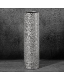 Wazon dekoracyjny 13x13x50cm Riso 4/11 srebrny Eurofirany