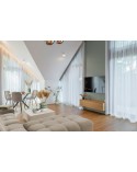 Wazon dekoracyjny 19x18x19cm Liana/03 kremowy/miętowy Eurofirany