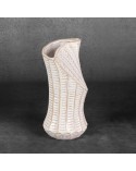 Wazon dekoracyjny 14x14x29cm Liza/01 kremowy/złoty Eurofirany