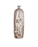 Wazon dekoracyjny 15x15x63cm Marika/01 kremowy/brązowy Eurofirany