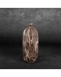 Wazon dekoracyjny 13x13x42cm Marika/03 kremowy/brązowy Eurofirany