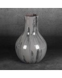 Wazon dekoracyjny 18x18x28cm Calen/01 popielaty Eurofirany