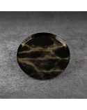Patera dekoracyjna 21x2cm Ada/01 czarna/złota Eurofirany