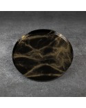 Patera dekoracyjna 28x2cm Ada/02 czarna/złota Eurofirany