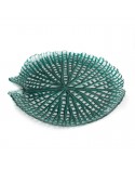 Patera dekoracyjna 32x3cm Mela/03 turkusowa Eurofirany